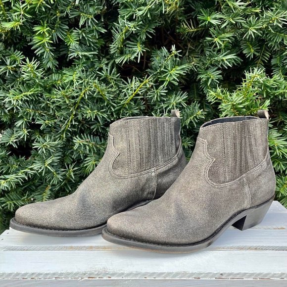 Golden Goose NIB Crosby Sparkle-Effect Ankle Boots - Size 40 - Picture 1 of 10